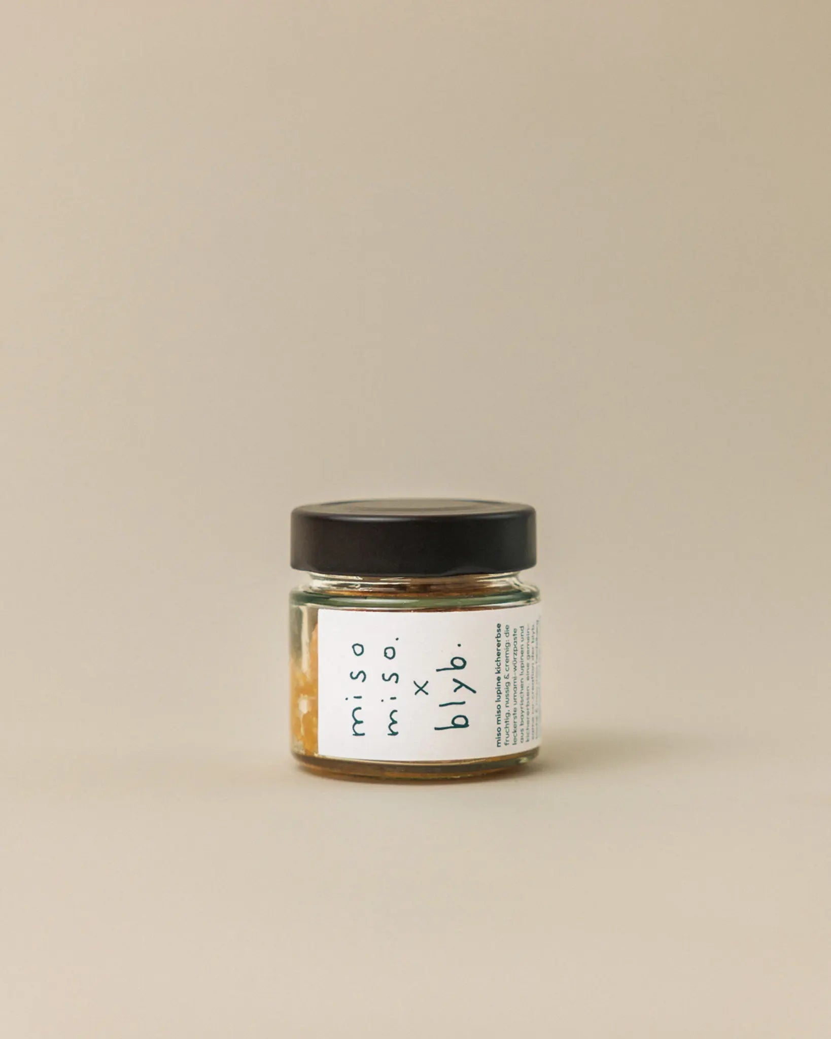 Lupinen & Kichererbsen Miso von Miso Miso – fermentierte Misopaste aus Lupinen und Kichererbsen aus Deutschland im Glas.